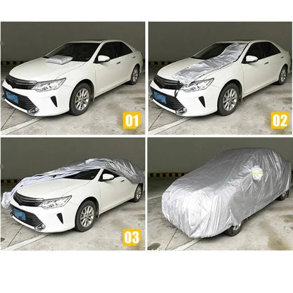 UV protection feature on outdoor car cover