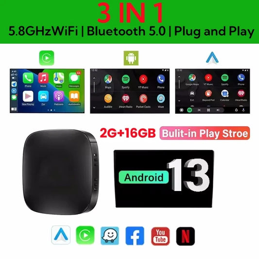 Wireless portable tire inflator showing 4 inflation modes with LCD interface for cars, bikes, balls, and inflatable gear