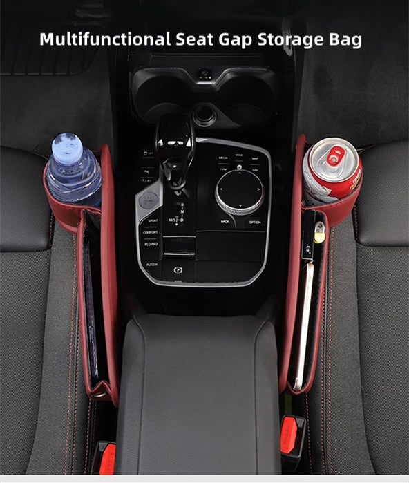 Adjustable fit seat gap filler for various car models