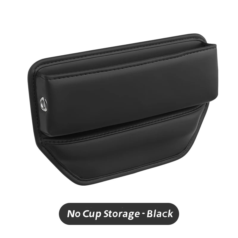 Black leather seat gap filler basic model