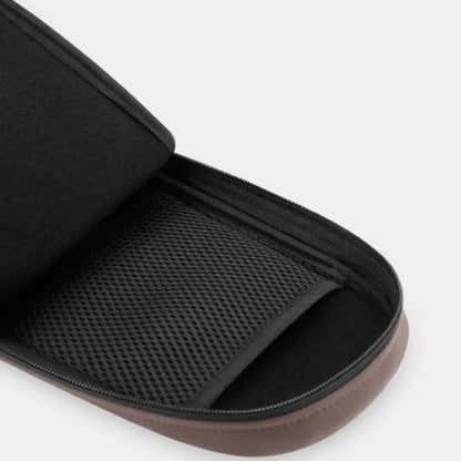 Drawer feature on side car seat organizer storage