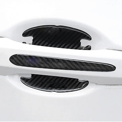 step-by-step application of silicone protector on car mirror