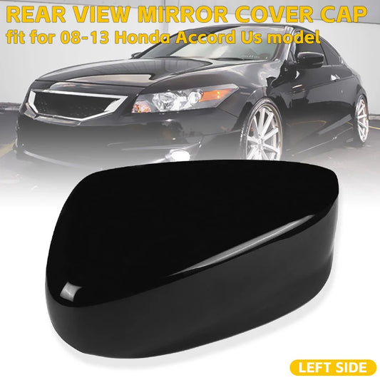 Left-side chrome mirror cover for Toyota Hilux Revo rearview replacement