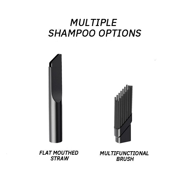 Complete product kit with USB cable, accessories, and dust box