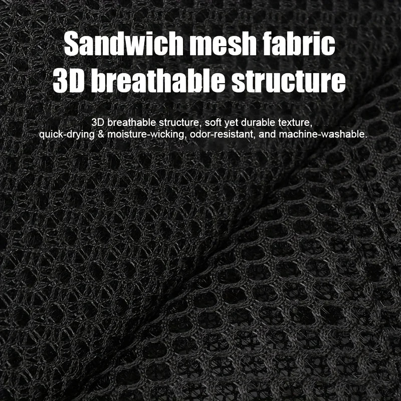 Massage feature on ventilated seat cover