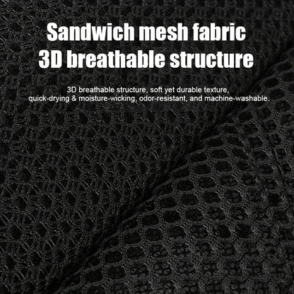 Massage feature on ventilated seat cover