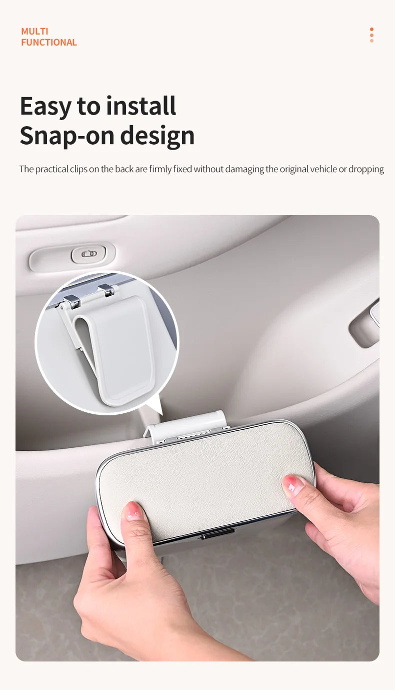 Secure lid closure on waterproof car trash bin